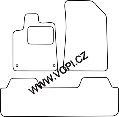 Autokoberce Citroen C5 03/2001 - 03/2008 Perfectfit (823)